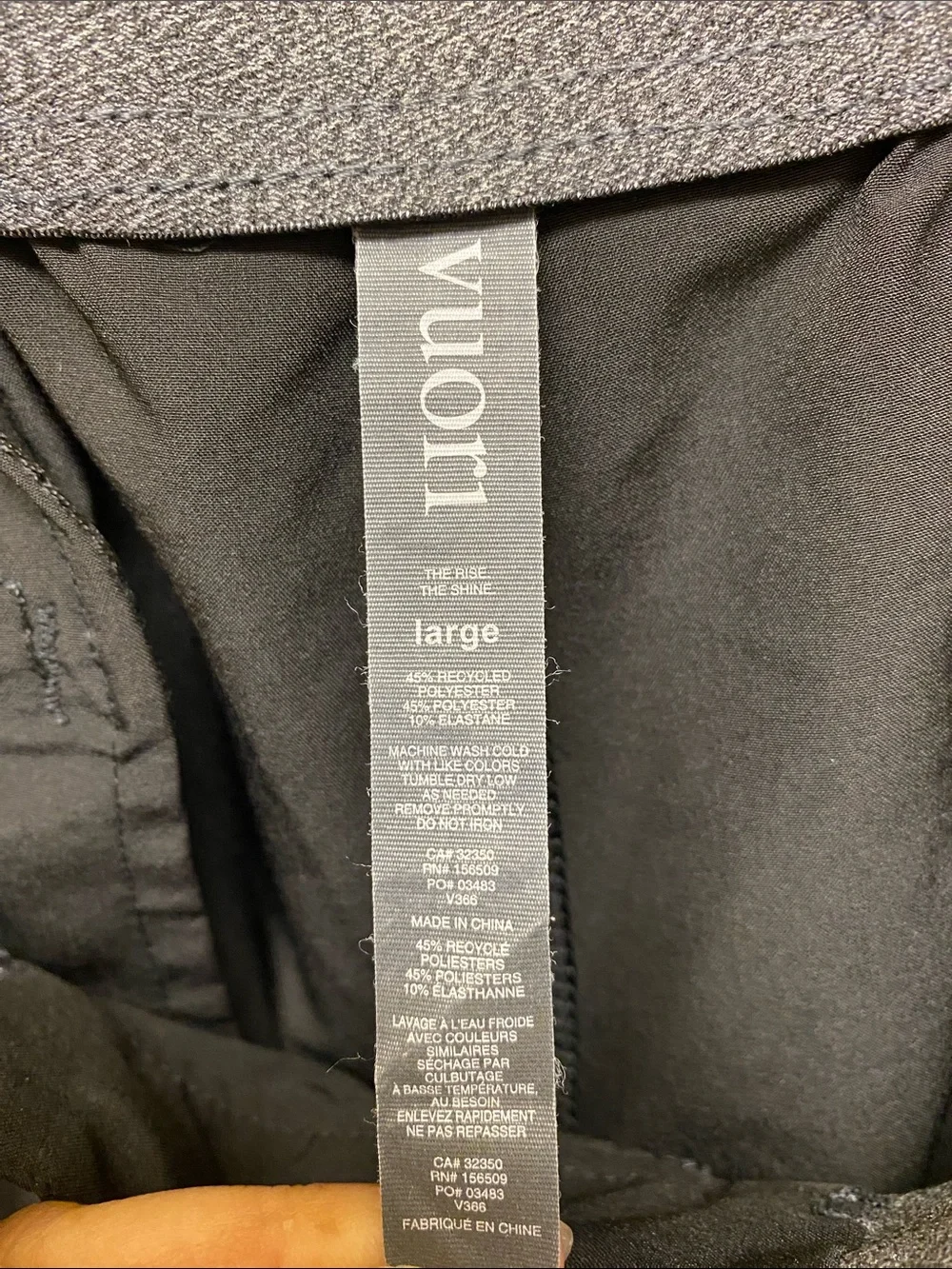 Vuori Banks Short Unlined “5
